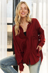 Button Down Linen Shirt Adora